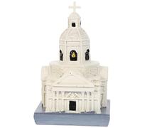 UPKOCH Modèle Décoratif D’Église en Résine Synthétique Ornement Délicat pour Décoration Intérieure Accessoire Créatif pour Bureau et Table à Sable Décoration de Cathédrale Chic pour