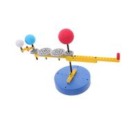 UPKOCH Modèle Éducatif Système Solaire Garçon Fille Kit Maquette Soleil Terre Lune Interactif pour Expériences Scientifiques Élémentaire Apprentissage Astronomie Pratique