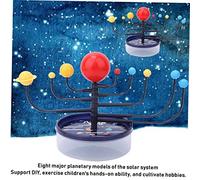 UPKOCH Modèle Planétaire Solaire DIY pour Garçon Fille Kit Scientifique Educatif Dastronomie Jeu Dapprentissage Pratique pour Garçons et Filles Développement Coordination Main Oeil