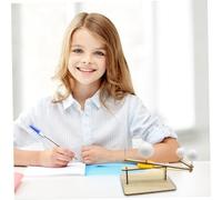 UPKOCH Modèle Solaire Terre-Lune Bois Éducatif Démonstration Astronomique Manuelle Jeu Pédagogique pour Garçon Fille Maquette Système Solaire avec Mouvements Orbitaux Outil Apprentissage