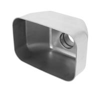 UPKOCH Module de Collecte D'eau de Pluie en Acier Inoxydable 201, Raccord de Drainage pour Gouttière Ø89 Mm, Système de Récupération des Eaux Pluviales Solide et Compatible