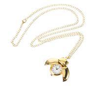 UPKOCH Montre de Poche Vintage Pendentif Collier Métal Léger pour Femme Style Rétro Chic