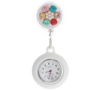 UPKOCH Montre Infirmière à Gousset Rétractable pour Garçon Fille Montre de Poche Quartz Pratique pour Étudiants Médecins et Infirmières Design Simple et Stable