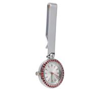 UPKOCH Montre Infirmière à Lumineuse Montre de Poche Accrochée Argentée pour Médecins et Personnel Médical Pratique et Élégante pour Travail de Nuit