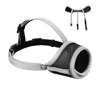UPKOCH Muselière pour Chien Respirante Réglable Panier Bouche Doux Anti-Aboiements Taille L Sangle Sécurisée Accessoires pour Animaux