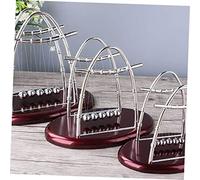 UPKOCH Newton's Cradle Bureau Cinétique Modèle Expérimental et pour Garçon Fille Boule Qui Balance Décorative Améliore Imagination Compétences