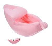 UPKOCH Nid De Couchage pour Animaux Maison Chaude Sommeil du Hérisson Lits Hiver Nids De pour Animaux Maison pour Sommeil du Chinchilla Lits Confortables pour Petit Animal pour Hamster