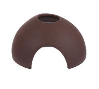 UPKOCH Nid De Crevettes Céramique Pot Élevage pour Poissons Et Crevettes Maison à avec Entrée Large pour Aquarium sous-Marin