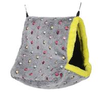 UPKOCH Nid Oiseau Suspendu Coton pour Perroquets Hamac Doux et Chaud comme Lit Hiver Abri Confortable et Facile à Nettoyer pour Petits Animaux