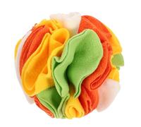 UPKOCH Odorat pour Chien Polaire Résistante Balle Distributeur de Friandises pour Entraînement à Alimentation Stimule Flair et Activité Mentale des Chiots et Chiens Adultes