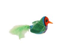 UPKOCH Oiseau Interactif pour Chat, Ailes Battantes et Son | Peluche, Stimulation Féline à Maison Déplacement, Refil pour Canne, Effet Visuel Attrayant