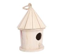 UPKOCH Oiseau Suspendu de Tour pour Jardin Extérieur Salon Oiseaux Décoration Pin Naturel