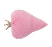 UPKOCH Ornement de Cœur en Velours Rose, Accent Festif pour Table | Coton et Alliage, Toucher Doux, Finition Charmeuse, pour Plateau à Étages, Coiffeuse et Table Basse