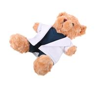 UPKOCH Ours Peluche Docteur Décoration Douce et Charmante pour Étudiants Médecine Cadeau Créatif et Coussin Multifonctionnel pour Collection et Repos