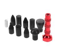 UPKOCH Outil Débosselage Carrosserie avec Têtes Interchangeables Stylo Tap Down Métallique pour Réparation Auto sans Peinture Kit Polyvalent pour Réparation Bosses et Creux Outil Knock