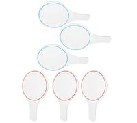 UPKOCH Palettes de Réponses Effaçables à Sec 6 Pièces en Mousse, Tableau Blanc Portable à Main pour Compétition et Vote Facile