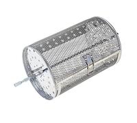 UPKOCH Panier De Grillade pour Barbecue Domestique Panier à Griller pour Rôtissoire Accessoire De Cuisson Pratique avec Système De Rotation pour Viandes Et Légumes