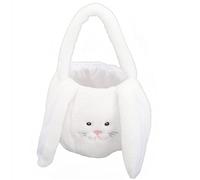 UPKOCH Panier De Pâques Créatif Avec Motif De Lapin Contenant à Bonbons Et Fournitures De Pâques Panier De Rangement Pour Maison Blanc