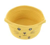 UPKOCH Panier De Rangement Coton Avec Oreilles De Chat Corbeille Décorative Japonaise Pour Jouets De Chats Et Décoration De Chambre Panier Pratique Et Mignon