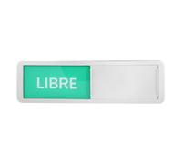 UPKOCH Panneau Indicateur de Porte Coulissante Multi-fonction en Acrylique et Abs pour Bureau, Hôpital et Hôtel Changement D'état Élégant et Visible
