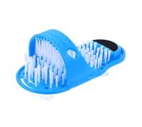 UPKOCH Pantoufle de Bain Exfoliante avec Ventouses Brosse pour Masseur Relaxant Antidérapant Nettoyant pour Callosités Convient à Tous Âges