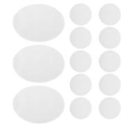 UPKOCH Papier Absorbant Huile Alimentaire Blanc en 30pcs Feuilles Multifonctionnelles en Papier pour Élimination Graisse pour Barbecue et Friture