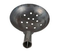 UPKOCH Pelle De Dragage en Fer Perforée Ronde pour Nettoyage des Canalisations Et Boues, Outil Polyvalent Léger pour Travaux Agricoles Et Domestiques, Tamis à Sol Robuste Et Portable