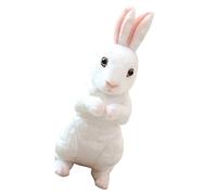 UPKOCH Peluche Lapin Réaliste Doux et Confortable Peluche Cartoon pour Garçon Fille Décoration Maison et de Sommeil Grand Modèle Assis