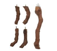 UPKOCH Perchoir pour Oiseaux Support Naturel Vigne pour Perroquets Facile à Installer Aux Morsures pour Animaux de Compagnie Perruches Amours