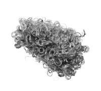 UPKOCH Perruque Courte Grise pour Déguisement Cosplay Halloween et Fêtes Costumées Accessoire Réaliste pour Hommes et Femmes