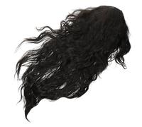 UPKOCH Perruque Punk Rock Synthétique Longue Années pour Homme Wig Mullet Noire Confortable et Ventilée Cosplay et Fête à Thème