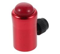 UPKOCH Pieds de Diapason Universels en Alliage D’aluminium avec Base en Agate et Perle Ronde Rouge pour Sonothérapie, Accessoires Précis pour Instruments de Percussion, Fixation Stable