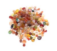 UPKOCH Pierres Décoratives Naturelles pour Aquarium et Jardin Galets Lisses Colorés pour Ornements Poisson et Décorations Aquarium