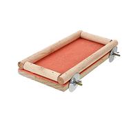 UPKOCH Planche à Broyer Les Griffes pour Perroquets Et Écureuils, Jouet Naturel en Bois, Taille Moyenne, Usage en Cage Ou Jardin, Adapté Aux Oiseaux Et Petits Rongeurs