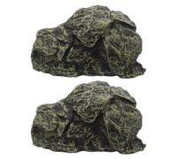 UPKOCH Plateforme de Bronzage pour Tortues : Plateforme de Bronzage en résine pour Tortues, abri d'aquarium et Grotte de cachette - Quai de Bronzage pour Tortue, Grenouille et Dragon Barbu