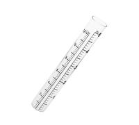 UPKOCH Pluviomètre Verre Tube Essai Fond Plat avec Échelle Récipient de Mesure Pluie pour Jardin Agriculture et Recherche Météorologique