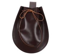 UPKOCH Pochette de Ceinture Médiévale Renaissance Grosse Capacité en PU Marron Usage Polyvalent pour Hommes pour Fête Renaissance ou Événement Viking