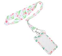 UPKOCH Porte-Cartes Suspendu avec Cordon Pochette Protectrice pour Cartes Identité Badge Bus Léger pour Enseignants Étudiants et Personnel Médical