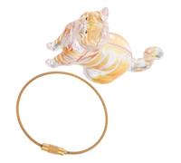 UPKOCH Porte-clés Boîte de Rangement Transparent pour Poils de Chat Souvenir Commémoratif Portable pour Collection et Stockage Quotidien des Poils Animaux