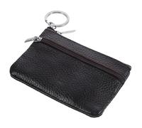 UPKOCH Portefeuille Femme Cuir Petit Porte-Monnaie Bourse à Monnaie avec Porte-clés Compact Design Simple