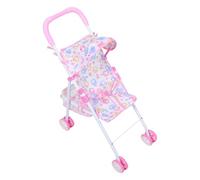 UPKOCH Poussette pour poupée avec Panier inférieur - Jouet d'imitation pour Fille, idéal pour Un Anniversaire - Accessoires de Jeu d'imitation 64 x 52 x 24 cm