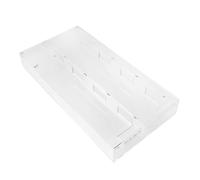 UPKOCH Présentoir Mural à 2 Niveaux en Acrylique Transparent pour 8 Rondelles de Hockey sur Glace, Vitrine Anti-poussière Compacte, Étagère de Rangement pour Collection Sportive