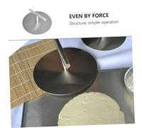 UPKOCH Presse Galettes Acier Inoxydable Moule pour Steak Haché Outil Maison pour Presser Viande Pratique pour Burgers Maison