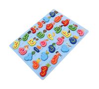 UPKOCH Puzzle Bois Alphabet Arabe Montessori Jeu Apprentissage Précoce pour Garçon Fille Planche de des Lettres pour Développement Cognitif et Coordination Motrice