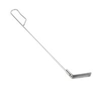 UPKOCH Râteau à Cendres INOX pour Barbecue Outil De Nettoyage Ash Rake Résistant Haute Température pour Poêle à Bois