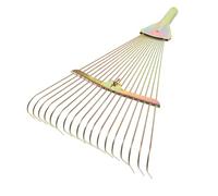 UPKOCH Râteau de Jardin Outil de Nettoyage pour Débris Râteau à Main Extensible pour Jardinage pour Plantes Fleurs et Légumes