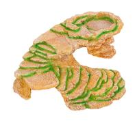 UPKOCH Reptiles Abri Décoratif Résine Plate Forme de Baignade pour Tortue Cachette pour Terrarium Accessoires Tortues