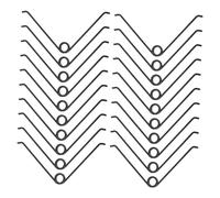 UPKOCH Ressorts De Rechange pour Sécateurs Portatifs 25 Pièces, Ressorts en Acier Inoxydable pour Usage Jardinier, Installation Manuelle sans Outil