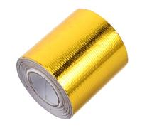 UPKOCH Ruban Adhésif Isolant Thermique Haute Température pour Moteur Bande Protection Thermique Autocollante Résistante pour Tuyaux Échappement et Capot Moteur Facile à Installer Couleur