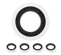 UPKOCH Ruban de Banque en Papier Blanc pour Emballage Sécurisé de Design Rond, Lot de 5 Rouleaux, pour Banques et Supermarchés